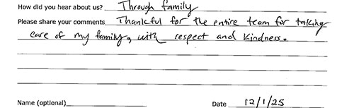 osc patient review - 