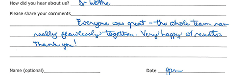 osc patient review - month of January 