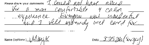 osc patient review - mary k 
